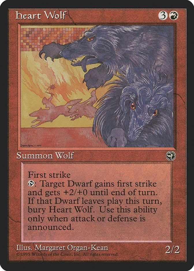 Image for Heart Wolf (Homelands) - Magic: The Gathering
