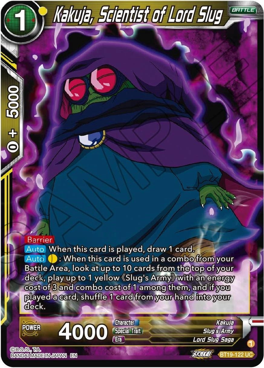 Image for Kakuja, Scientist of Lord Slug (Fighter's Ambition) (BT19-122) - Dragon Ball Super: Masters