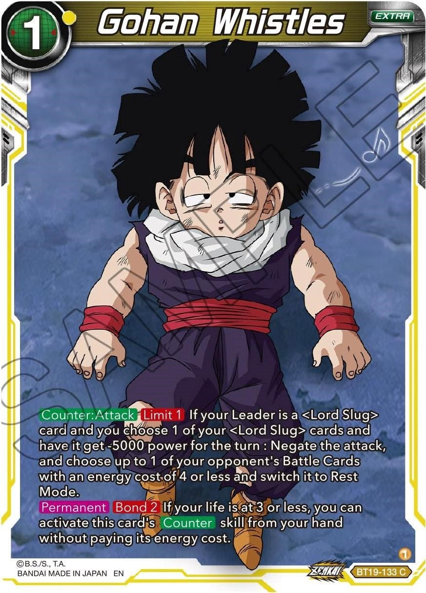 Image for Gohan Whistles (Fighter's Ambition) (BT19-133) - Dragon Ball Super: Masters