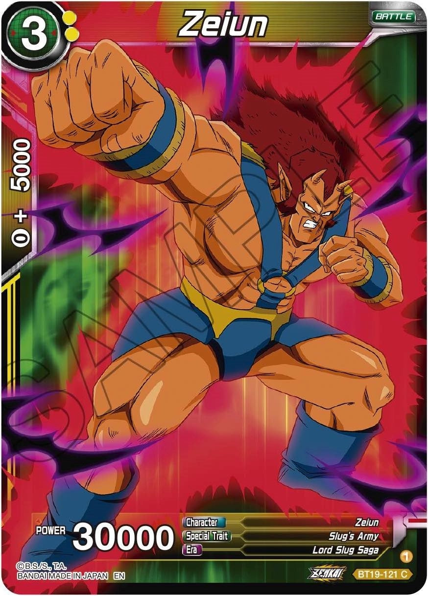 Image for Zeiun (Fighter's Ambition) (BT19-121) - Dragon Ball Super: Masters