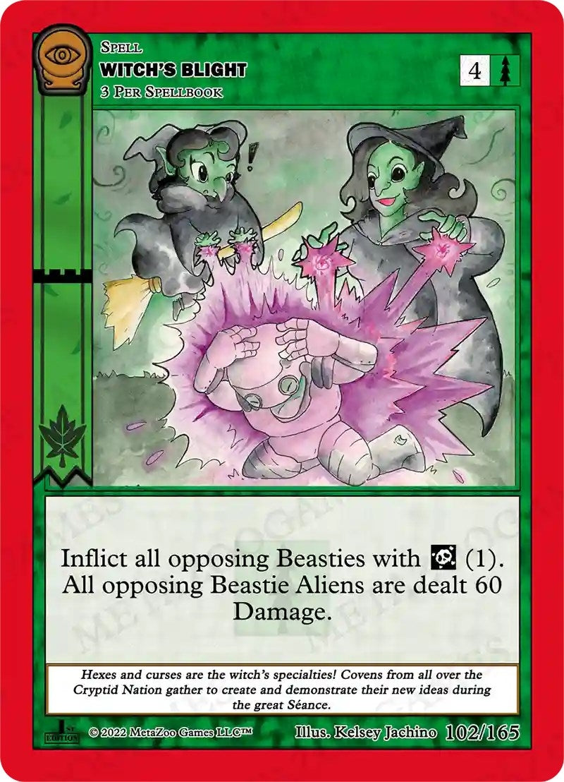Image for Witch's Blight (Seance: First Edition) (102/165) - MetaZoo