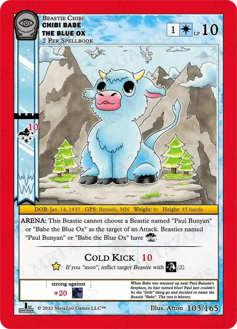 Image for Chibi Babe the Blue Ox (Seance: First Edition) (103/165) - MetaZoo
