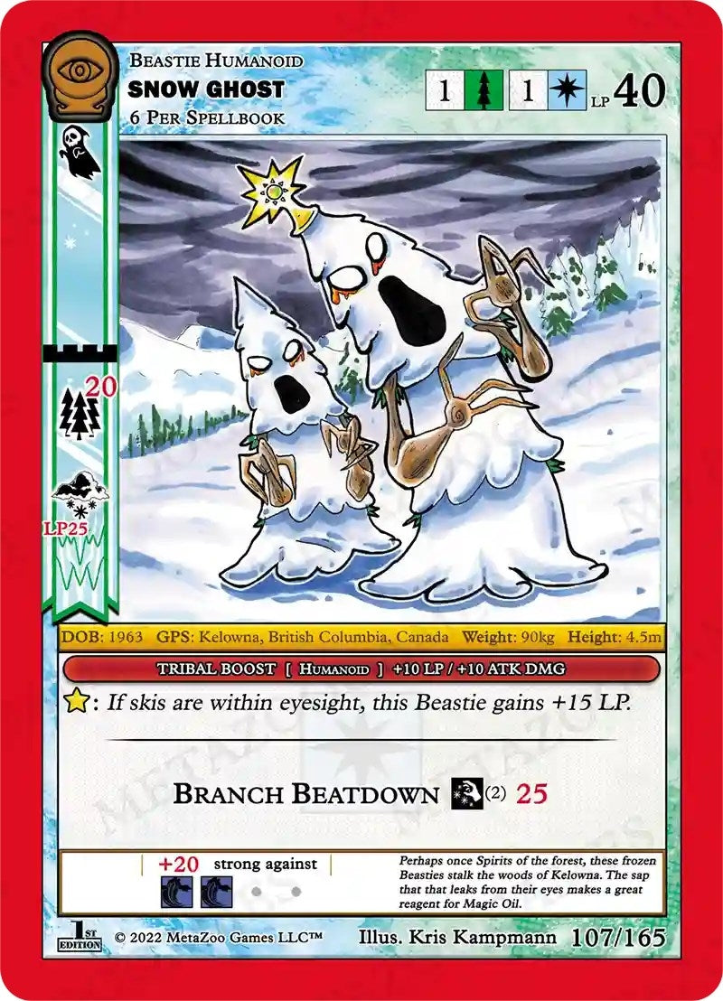 Image for Snow Ghost (Seance: First Edition) (107/165) - MetaZoo
