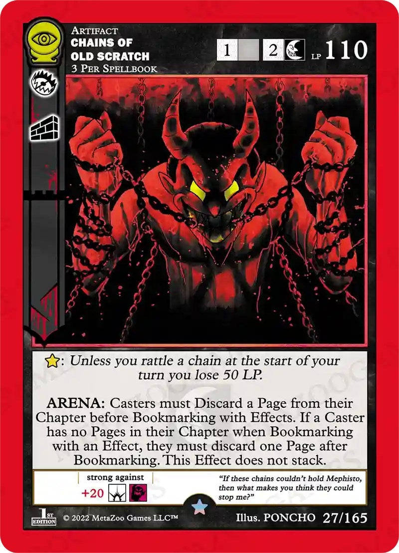Image for Chains of Old Scratch (Seance: First Edition) (27/165) - MetaZoo