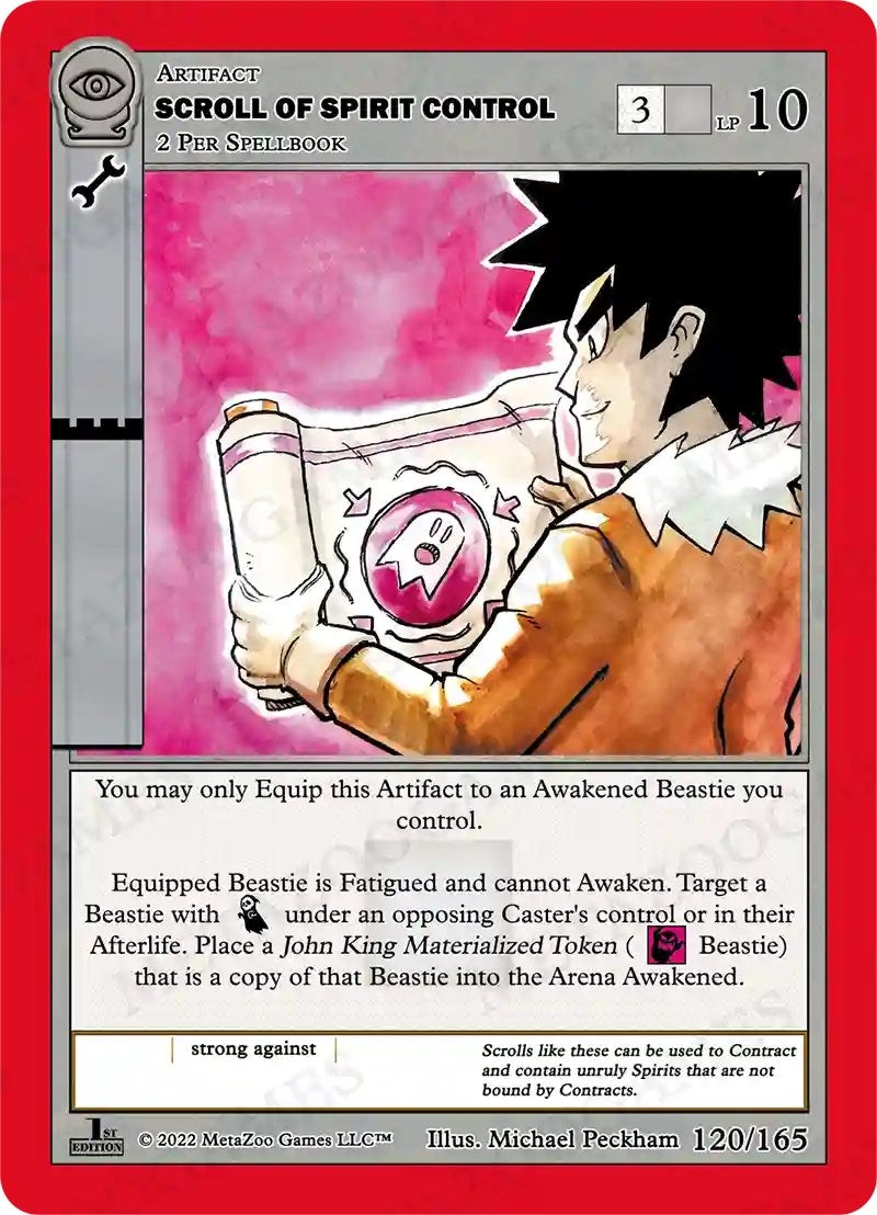 Image for Scroll of Spirit Control (Seance: First Edition) (120/165) - MetaZoo