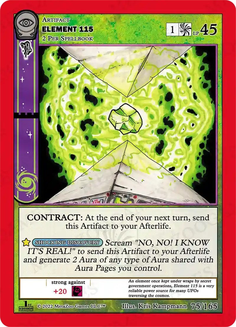 Image for Element 115 (Seance: First Edition) (75/165) - MetaZoo