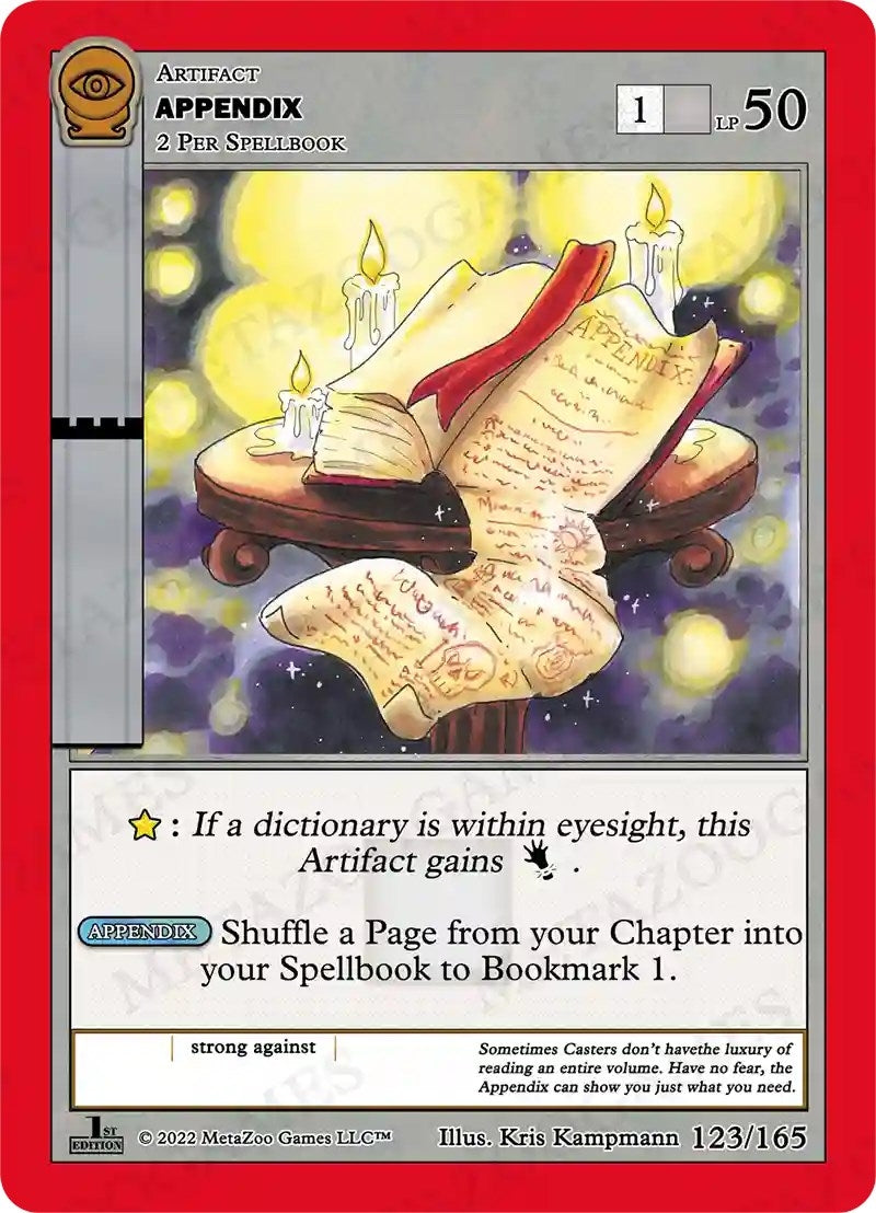 Image for Appendix (Seance: First Edition) (123/165) - MetaZoo