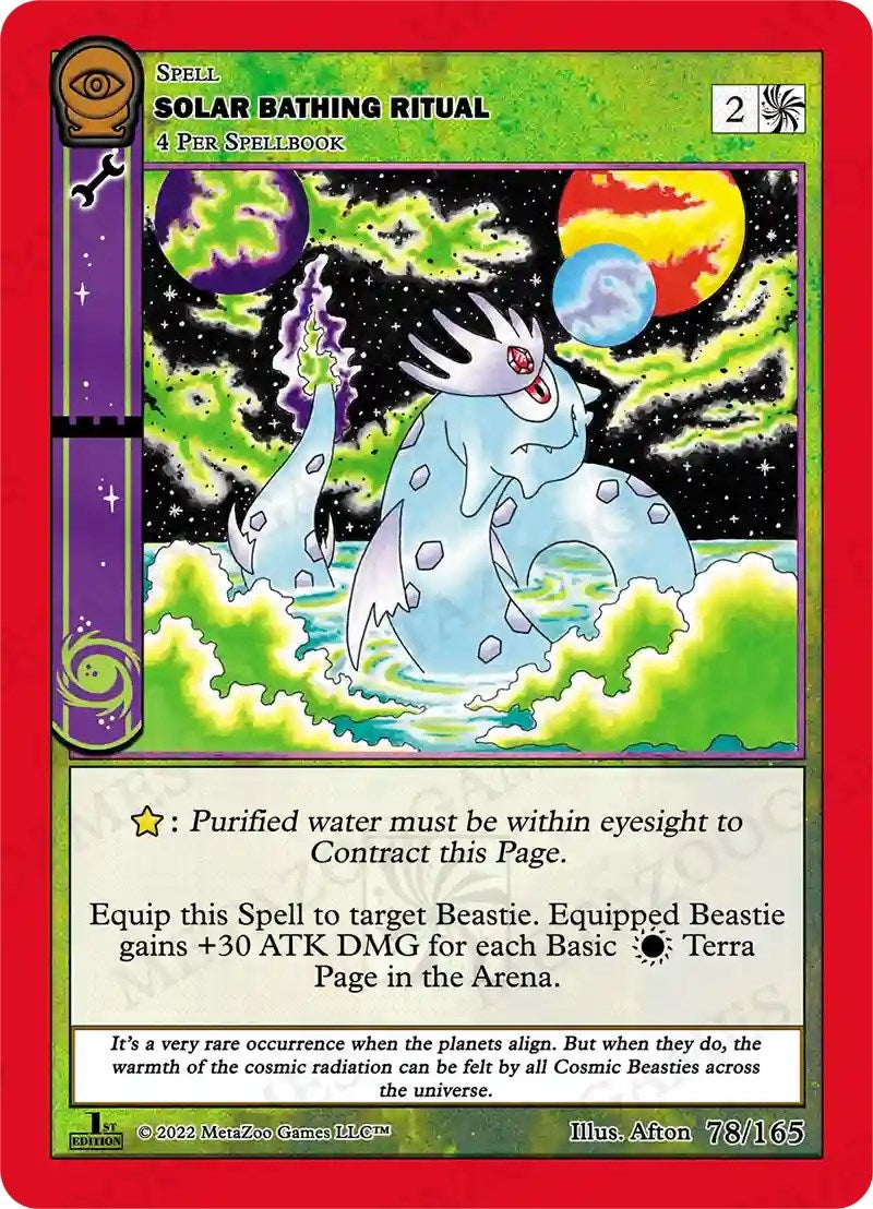 Image for Solar Bathing Ritual (Seance: First Edition) (78/165) - MetaZoo