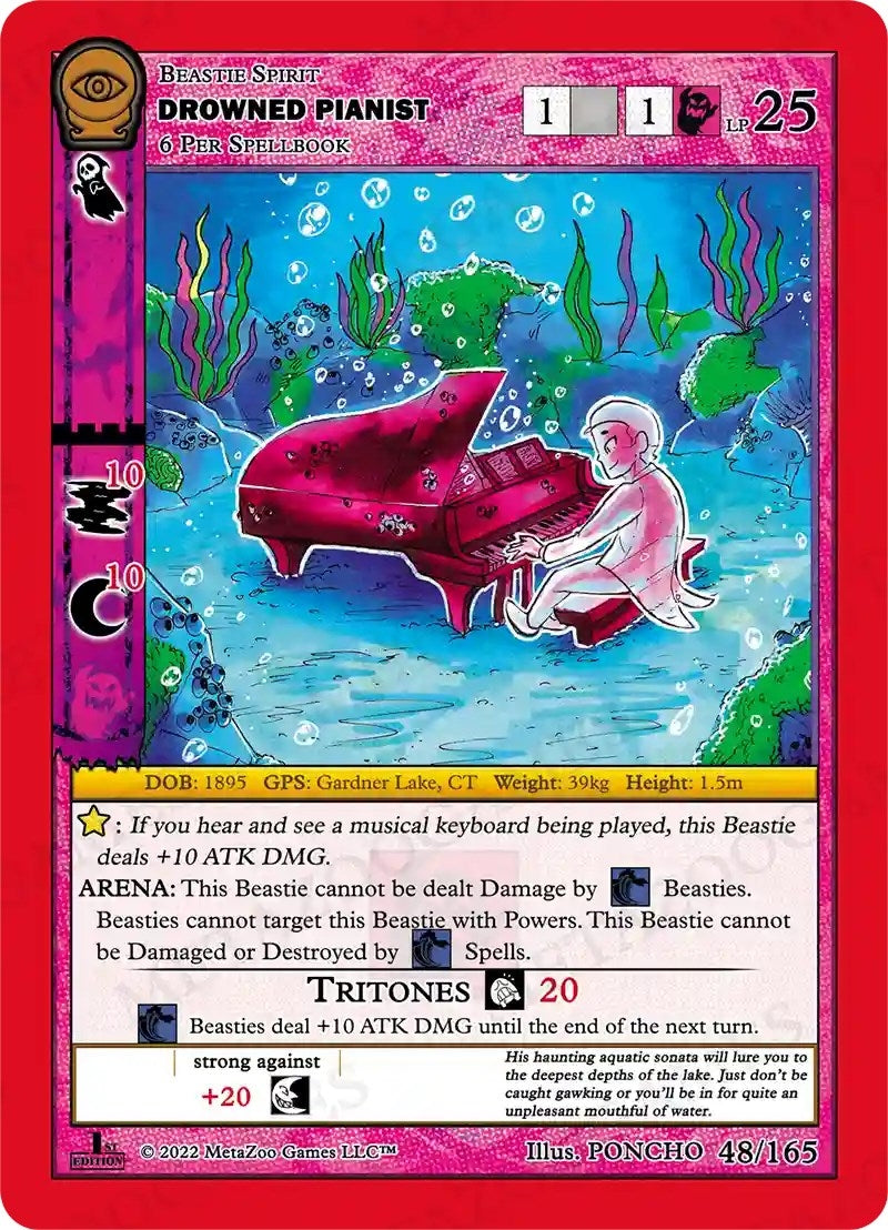 Image for Drowned Pianist (Seance: First Edition) (48/165) - MetaZoo