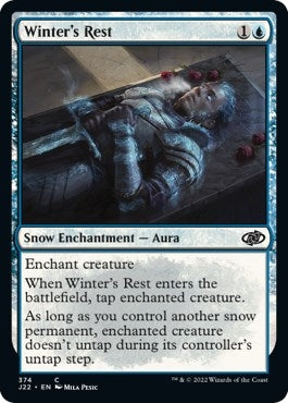 Image for Winter's Rest (Jumpstart 2022) (374) - Magic: The Gathering