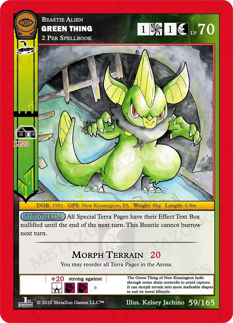 Image for Green Thing (Seance: First Edition) (59/165) - MetaZoo