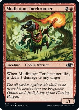 Image for Mudbutton Torchrunner (Jumpstart 2022) (574) - Magic: The Gathering