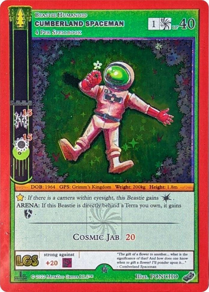 Image for Cumberland Spaceman (LGS Promo) (Miscellaneous Promos) - MetaZoo