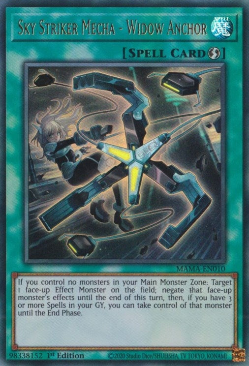 Image for Sky Striker Mecha - Widow Anchor (Magnificent Mavens) (MAMA-EN010) - YuGiOh