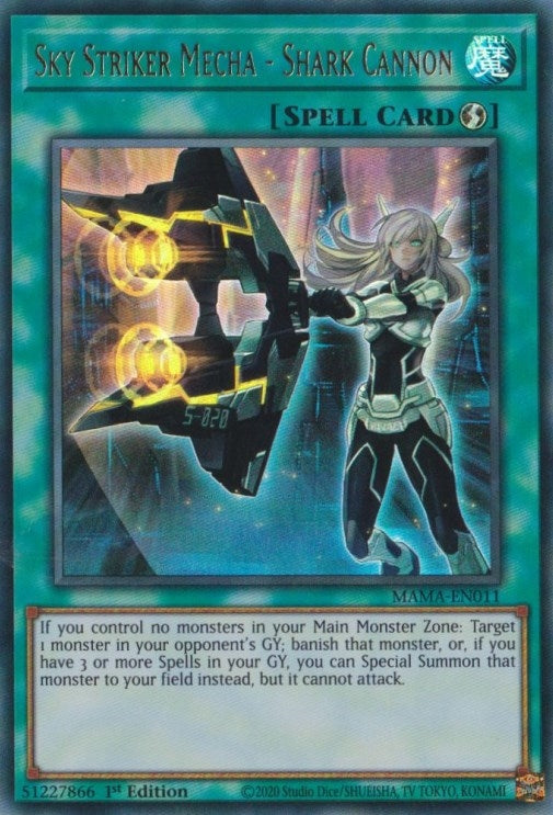 Image for Sky Striker Mecha - Shark Cannon (Magnificent Mavens) (MAMA-EN011) - YuGiOh