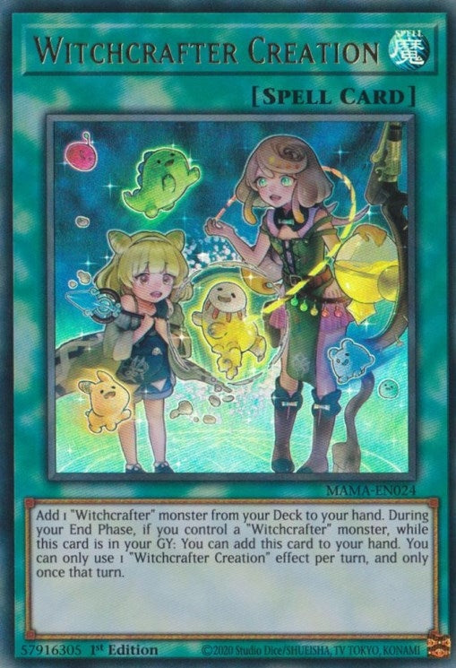 Image for Witchcrafter Creation (Magnificent Mavens) (MAMA-EN024) - YuGiOh