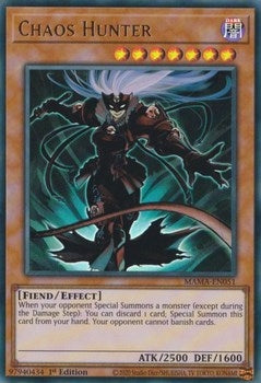 Image for Chaos Hunter (Magnificent Mavens) (MAMA-EN051) - YuGiOh