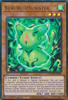 Image for Bururu @Ignister (Magnificent Mavens) (MAMA-EN055) - YuGiOh