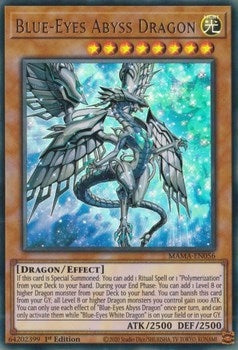 Image for Blue-Eyes Abyss Dragon (Magnificent Mavens) (MAMA-EN056) - YuGiOh