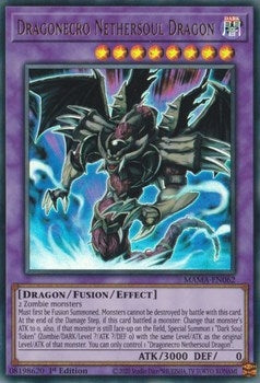 Image for Dragonecro Nethersoul Dragon (Magnificent Mavens) (MAMA-EN062) - YuGiOh