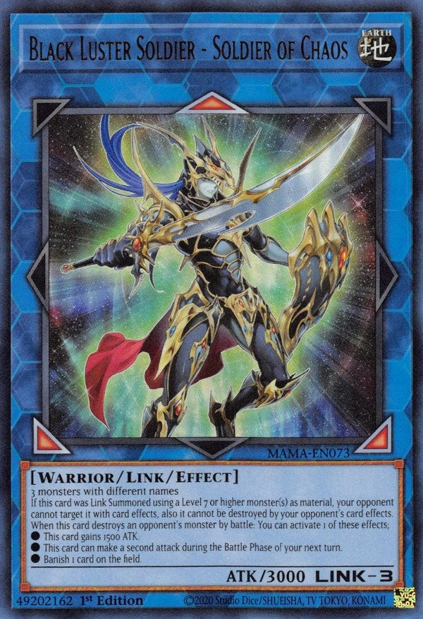 Image for Black Luster Soldier - Soldier of Chaos (Magnificent Mavens) (MAMA-EN073) - YuGiOh