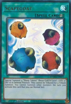 Image for Scapegoat (Magnificent Mavens) (MAMA-EN077) - YuGiOh