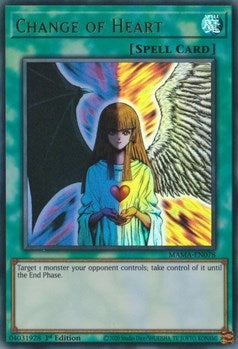Image for Change of Heart (Magnificent Mavens) (MAMA-EN078) - YuGiOh