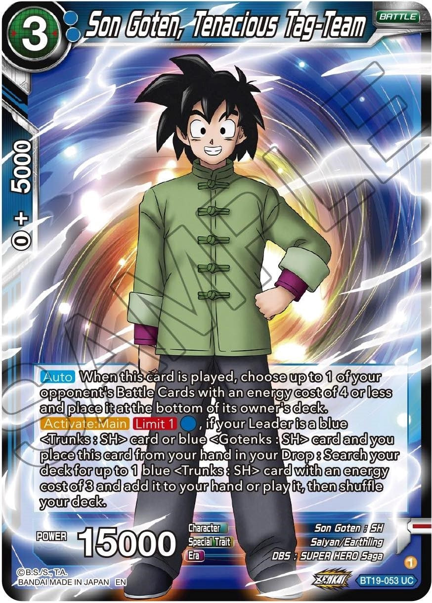 Image for Son Goten, Tenacious Tag-Team (Fighter's Ambition) (BT19-053) - Dragon Ball Super: Masters