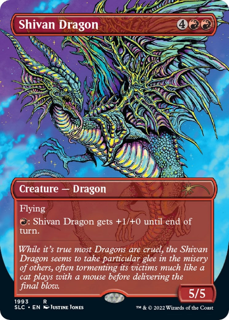 Image for Shivan Dragon (Secret Lair: 30th Anniversary Countdown Kit) (1993) - Magic: The Gathering