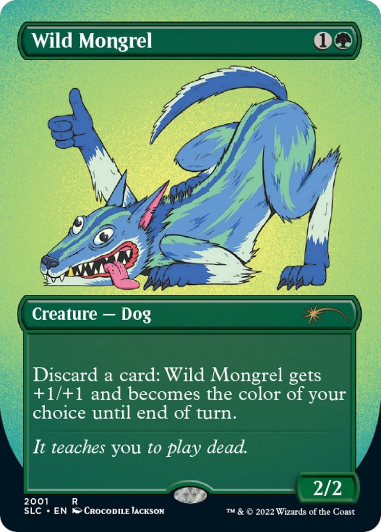 Image for Wild Mongrel (Secret Lair: 30th Anniversary Countdown Kit) (2001) - Magic: The Gathering