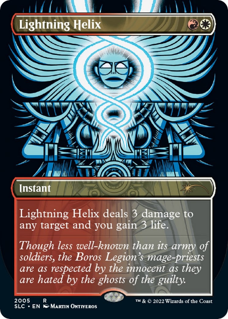 Image for Lightning Helix (Secret Lair: 30th Anniversary Countdown Kit) (2005) - Magic: The Gathering