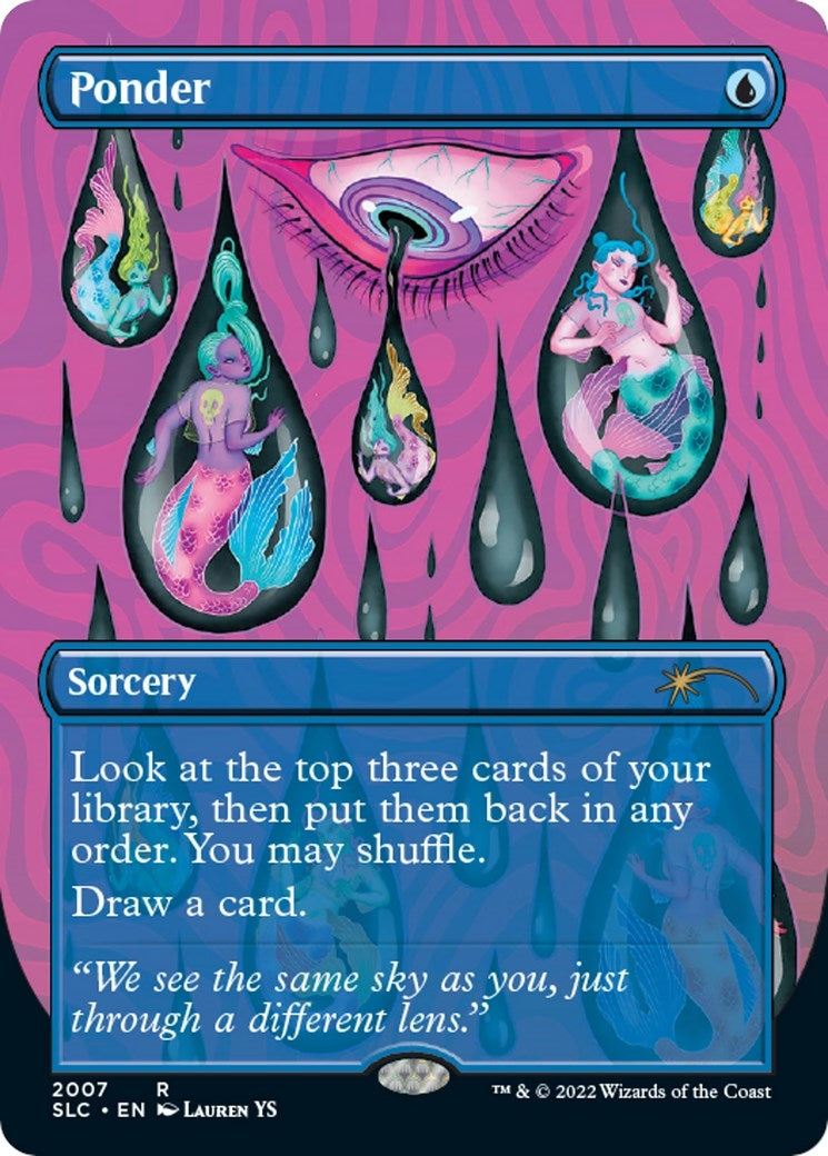 Image for Ponder (Secret Lair: 30th Anniversary Countdown Kit) (2007) - Magic: The Gathering