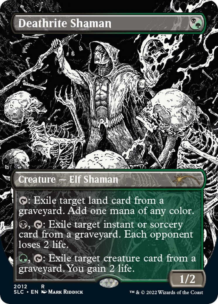 Image for Deathrite Shaman (Secret Lair: 30th Anniversary Countdown Kit) (2012) - Magic: The Gathering