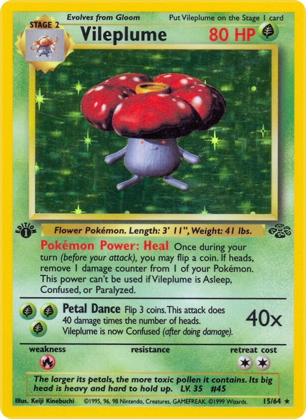 Image for Vileplume (15) (Jungle) (15/64) - Pokemon