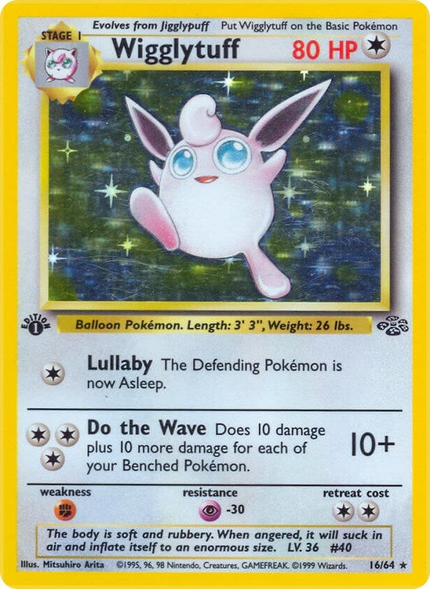 Image for Wigglytuff (16) (Jungle) (16/64) - Pokemon