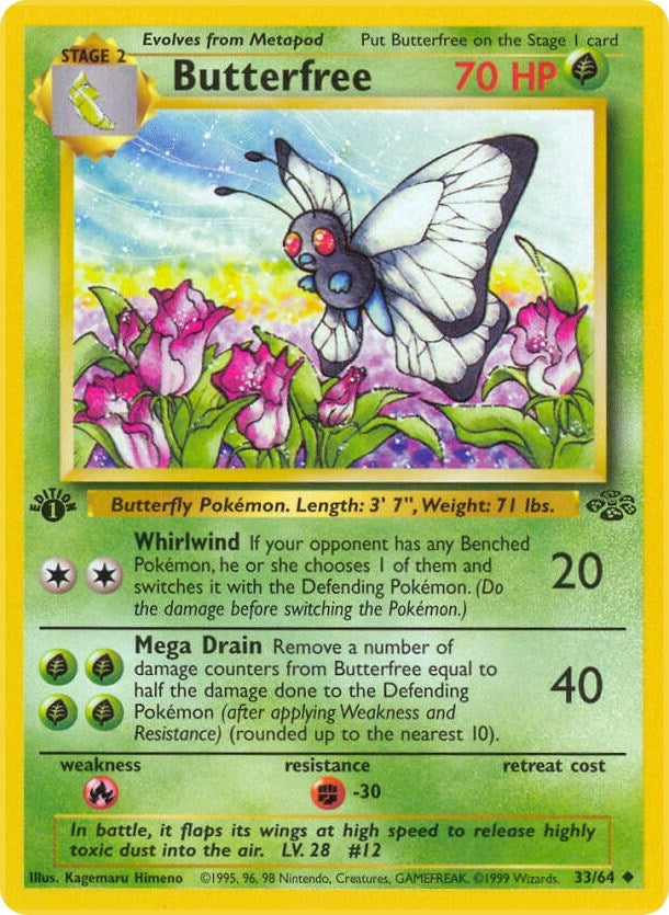 Image for Butterfree (Jungle) (33/64) - Pokemon