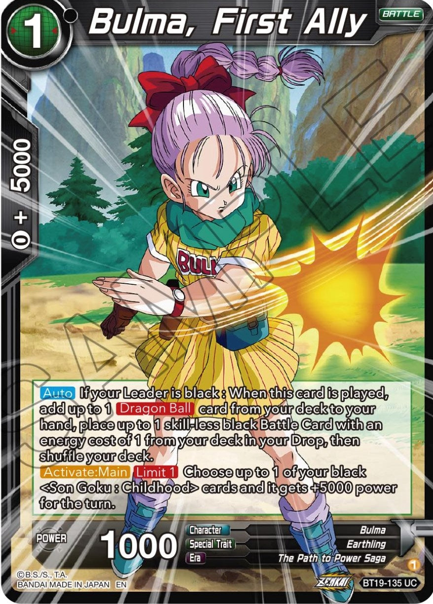 Image for Bulma, First Ally (Fighter's Ambition) (BT19-135) - Dragon Ball Super: Masters