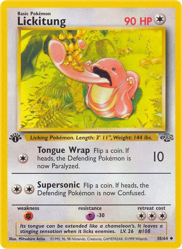 Image for Lickitung (Jungle) (38/64) - Pokemon