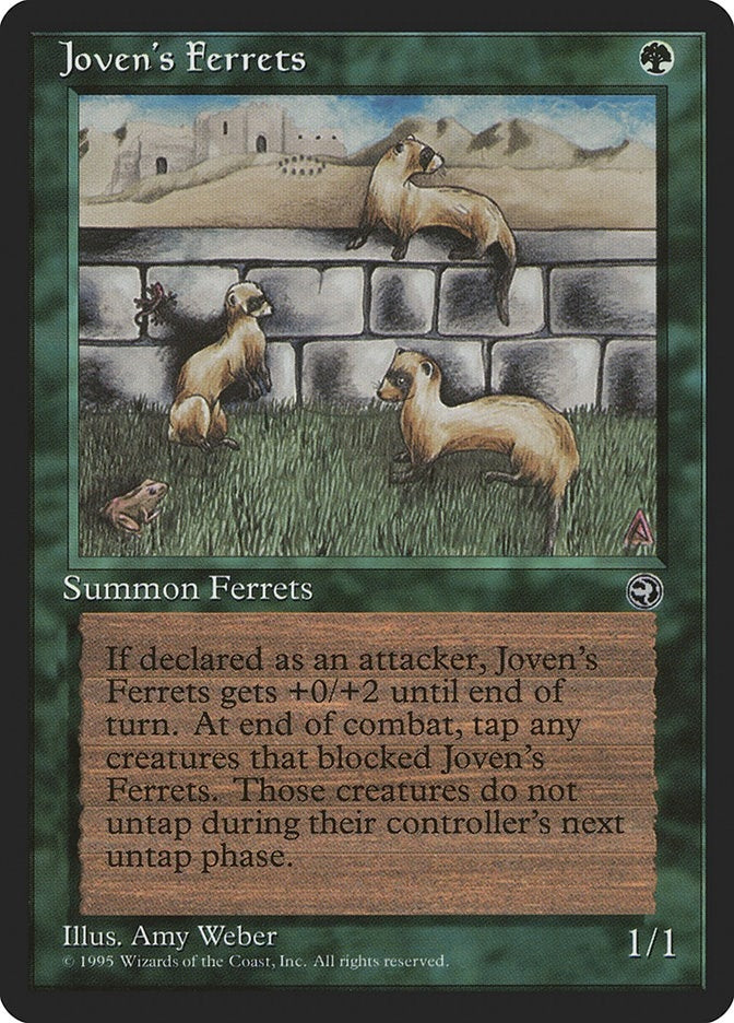 Image for Joven's Ferrets (Homelands) - Magic: The Gathering