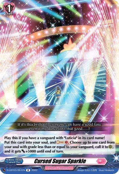 Image for Cursed Sugar Sparkle (D-LBT03: Lyrical Monasterio ~Summertime Memories!~) (D-LBT03/051EN) - Cardfight Vanguard