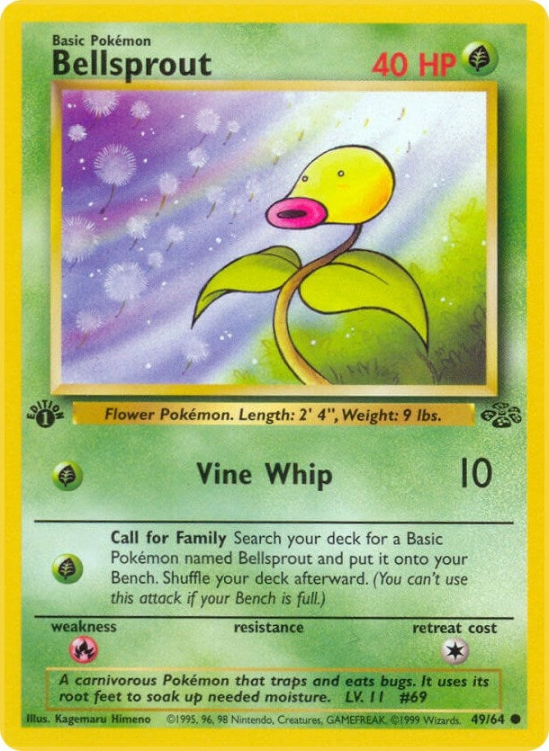 Image for Bellsprout (Jungle) (49/64) - Pokemon