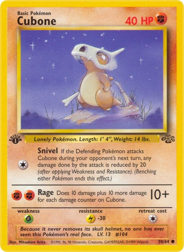 Image for Cubone (Jungle) (50/64) - Pokemon