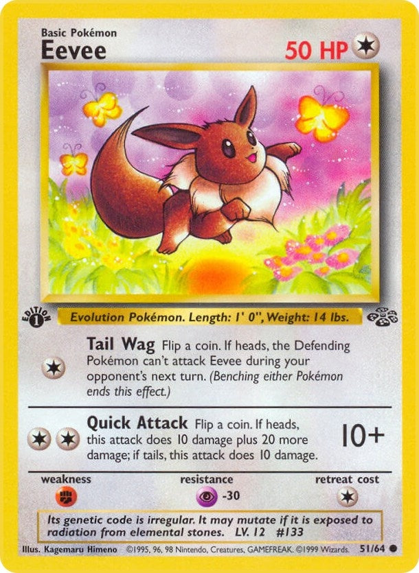 Image for Eevee (Jungle) (51/64) - Pokemon