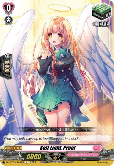 Image for Soft Light, Pruel (D-LBT03: Lyrical Monasterio ~Summertime Memories!~) (D-LBT03/107EN) - Cardfight Vanguard