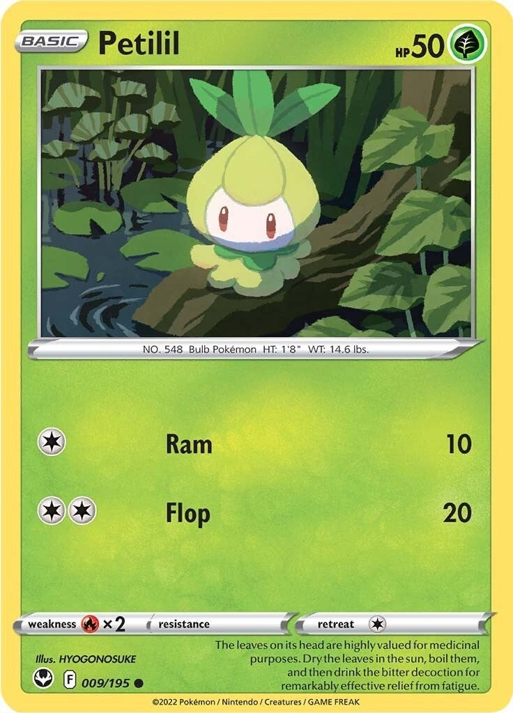 Image for Petilil (SWSH12: Silver Tempest) (009/195) - Pokemon