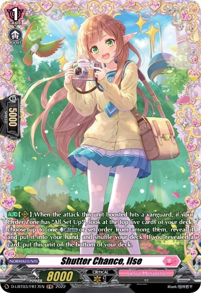 Image for Shutter Chance, Ilse (FR) (D-LBT03: Lyrical Monasterio ~Summertime Memories!~) (D-LBT03/FR17EN) - Cardfight Vanguard