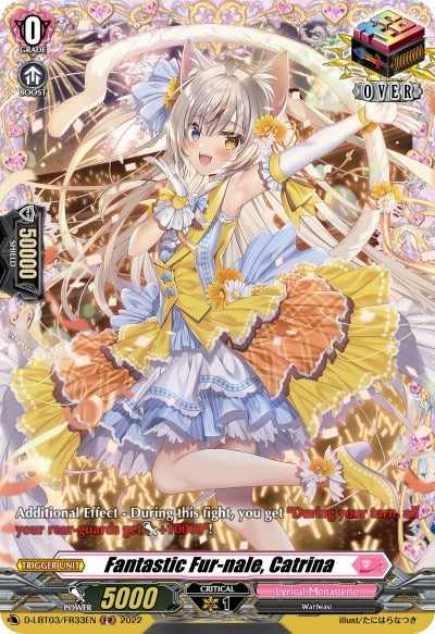Image for Fantastic Fur-nale, Catrina (FR) (D-LBT03: Lyrical Monasterio ~Summertime Memories!~) (D-LBT03/FR33EN) - Cardfight Vanguard