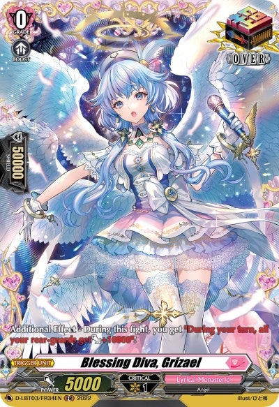 Image for Blessing Diva, Grizael (FR) (D-LBT03: Lyrical Monasterio ~Summertime Memories!~) (D-LBT03/FR34EN) - Cardfight Vanguard