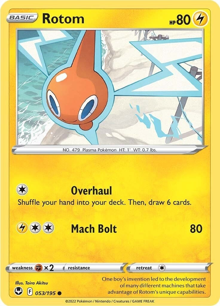 Image for Rotom (SWSH12: Silver Tempest) (053/195) - Pokemon