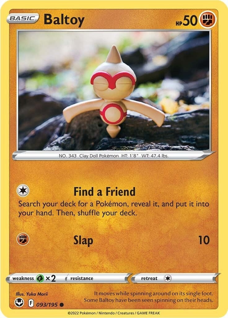 Image for Baltoy (SWSH12: Silver Tempest) (093/195) - Pokemon